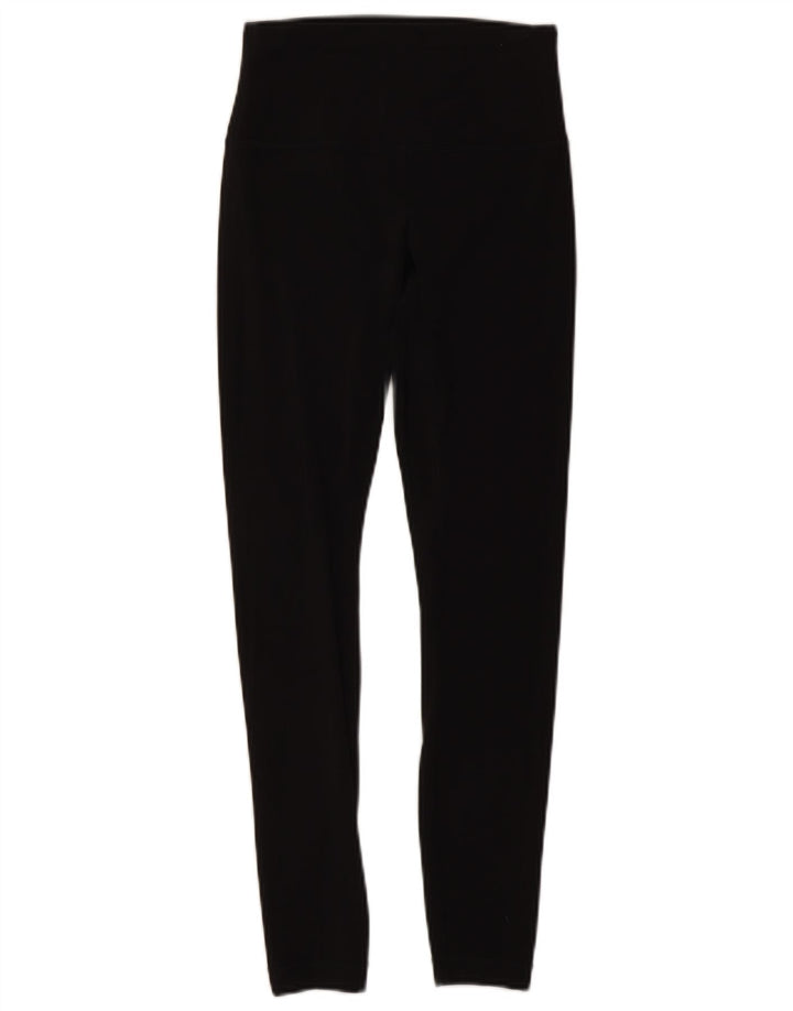 Lululemon Damen Leggings US 6 Medium Schwarz Nylon