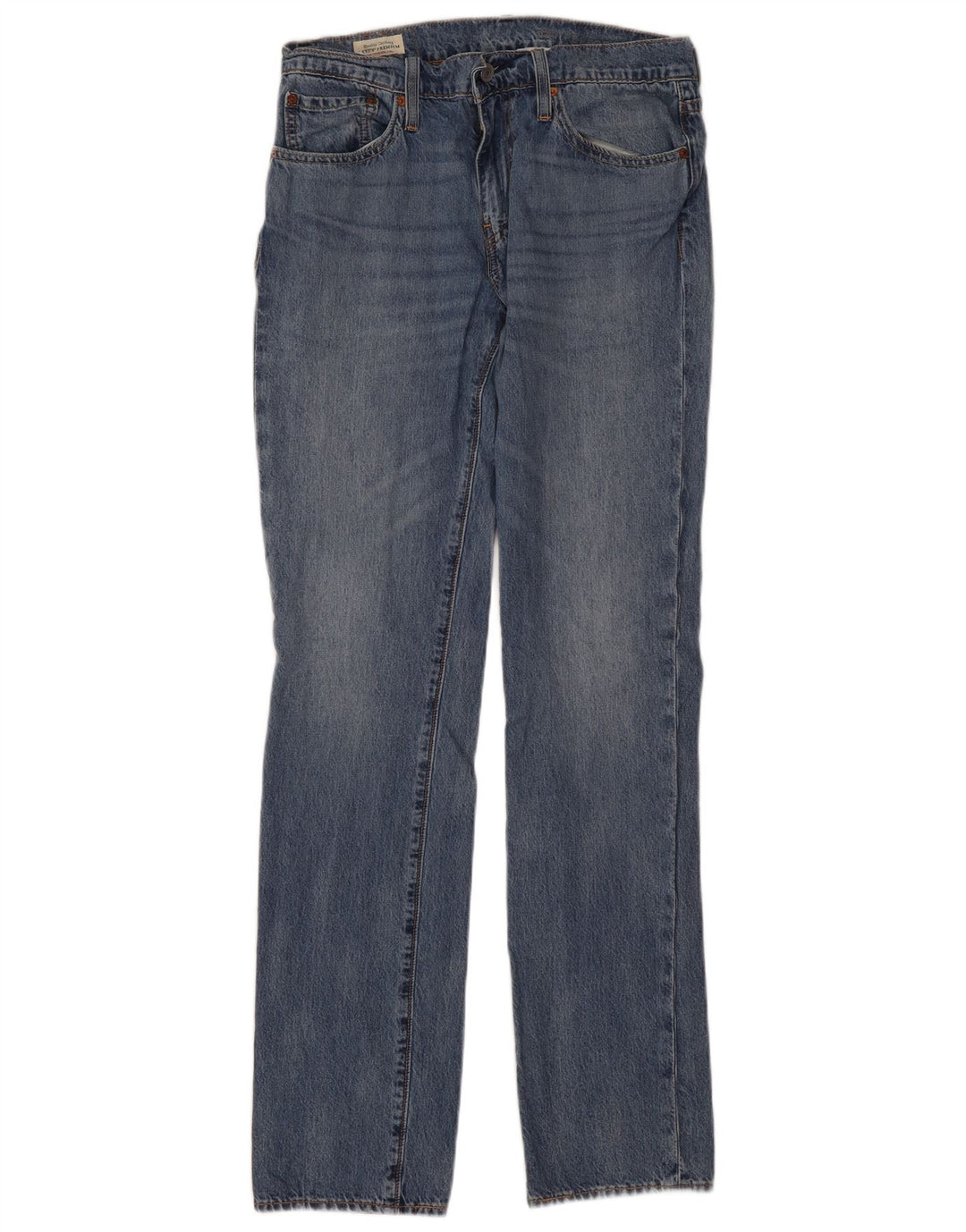 Levi's Damen 511 Slim Jeans W31 L34 Blaue Baumwolle