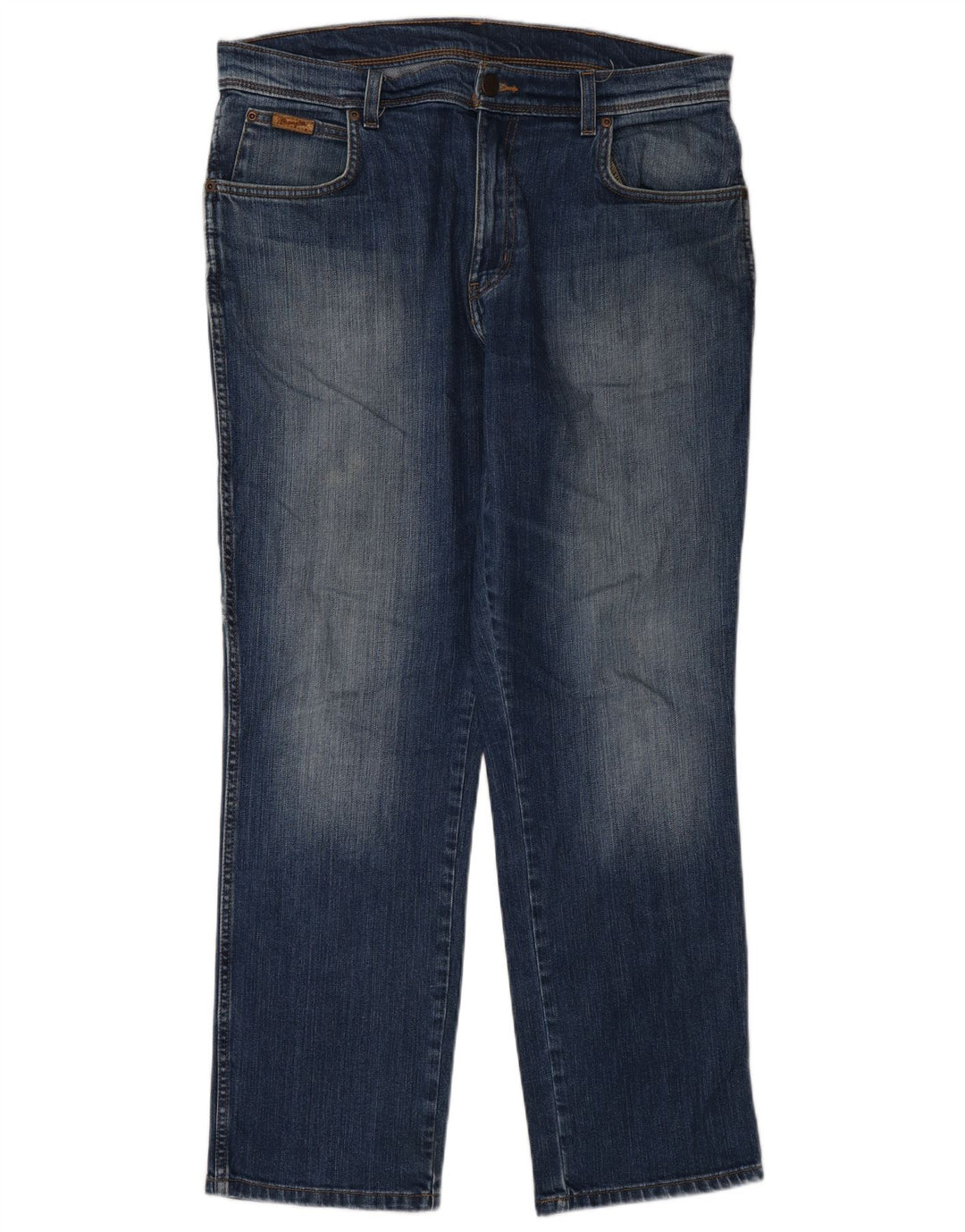 Wrangler Herren Straight Jeans W32 L30 Blau