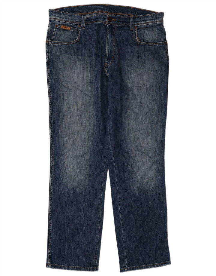 Wrangler Herren Straight Jeans W32 L30 Blau