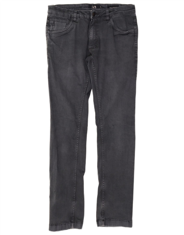 DACK'S Herren-Freizeithose, reguläre Passform, gerade, Größe 46, Größe S, W31, L30, Grau