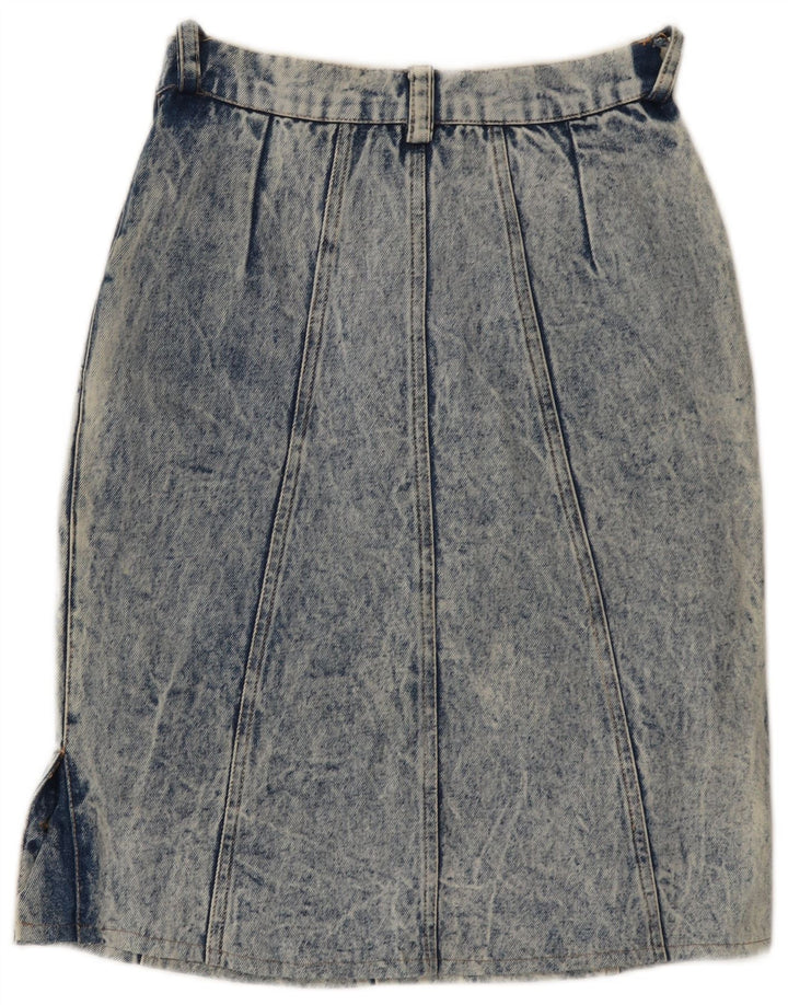 Magia Damen Jeansrock Medium W28 Blau
