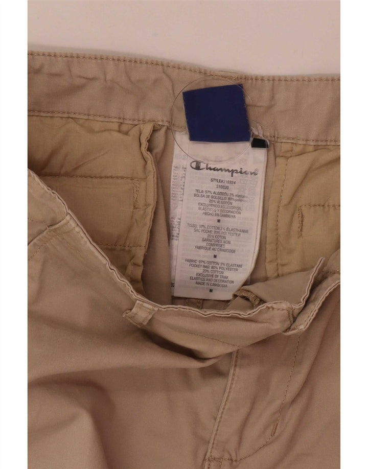 Champion Herren Cargoshorts Medium W32 Beige Baumwolle