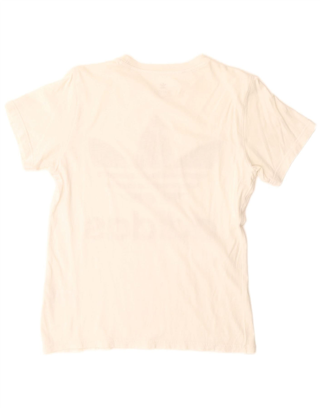 Adidas Jungen T-Shirt mit Grafik, 13–14 Jahre, weiße Baumwolle