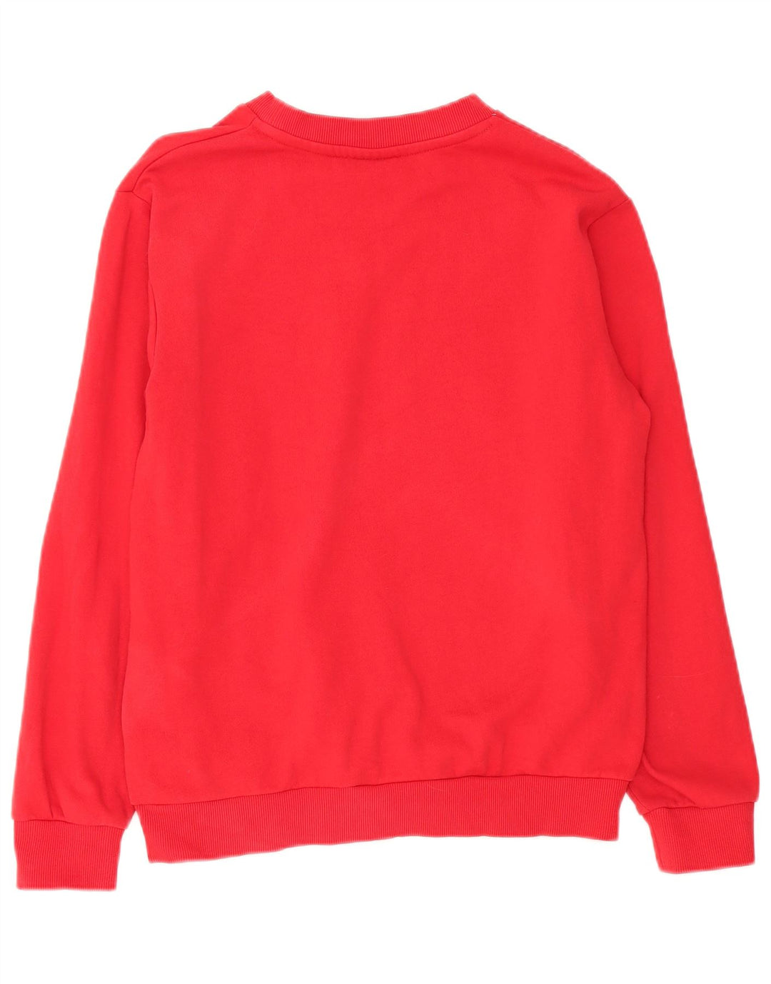 Fila Herren Grafik-Sweatshirt-Pullover aus mittelroter Baumwolle