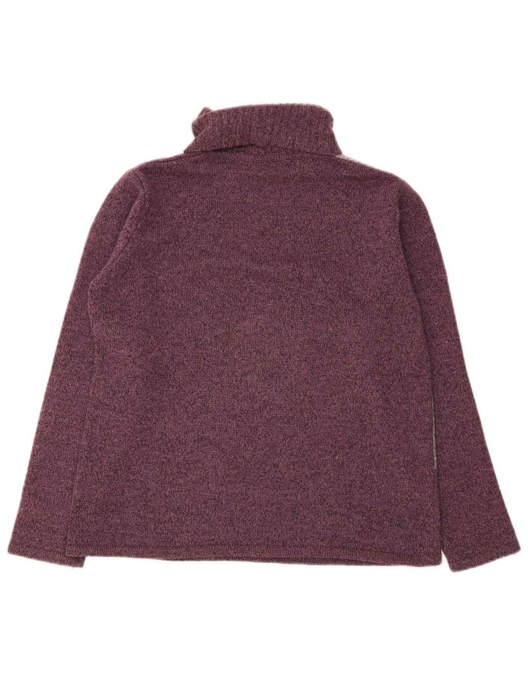 Essentials Rollkragenpullover für Damen, UK 14/16, Größe L, Lila