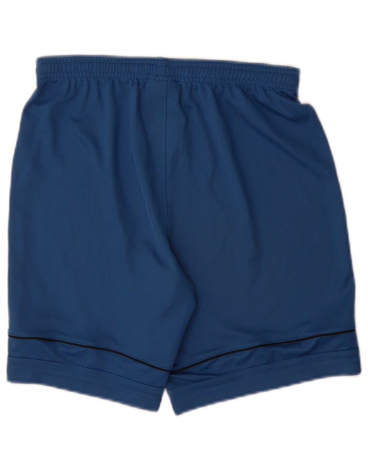 Nike Dri Fit Sportshorts für Jungen, 12–13 Jahre, groß, blaues Polyester