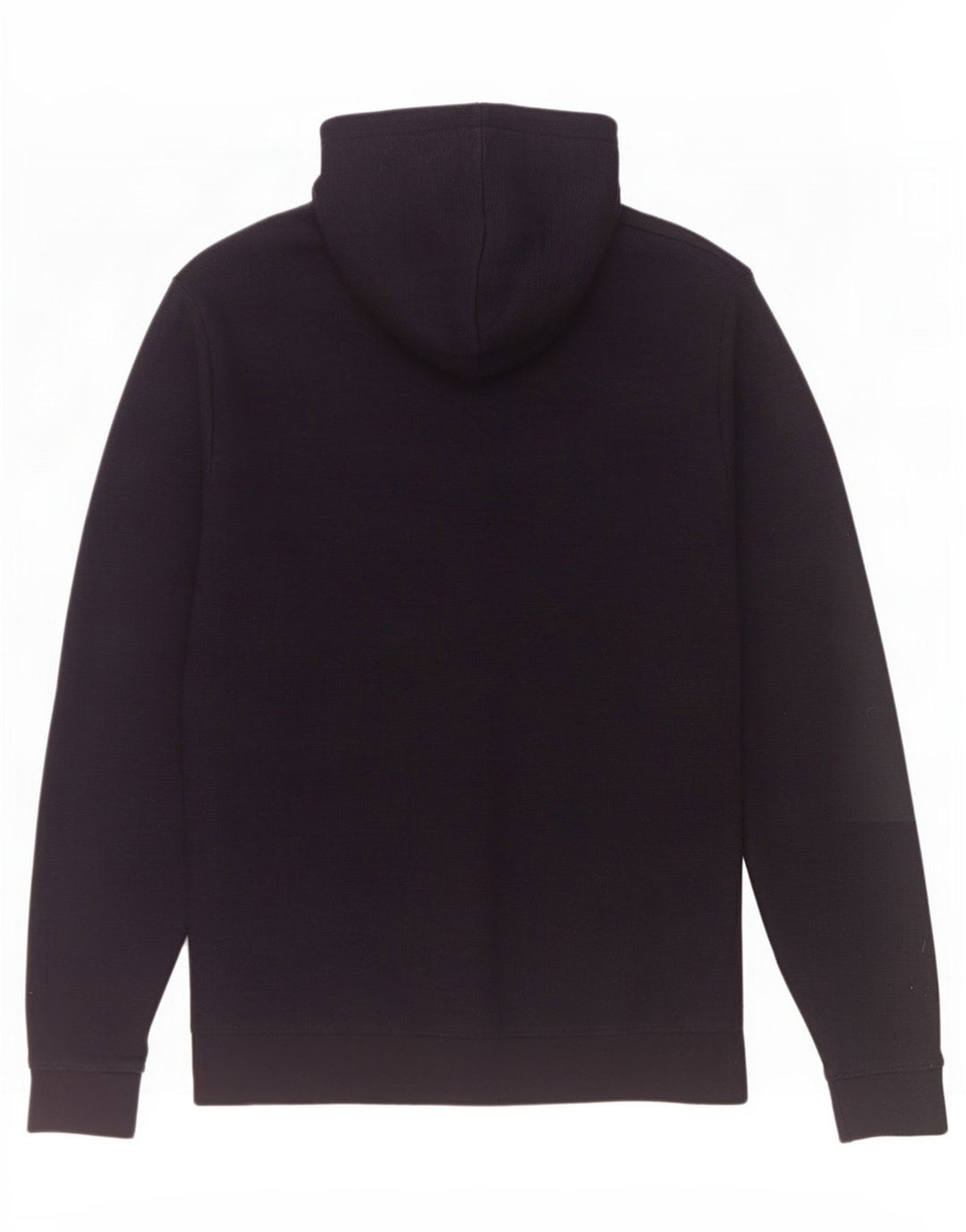 Zara Herren-Kapuzenpullover mit Reißverschluss, mittelgroß, Schwarz
