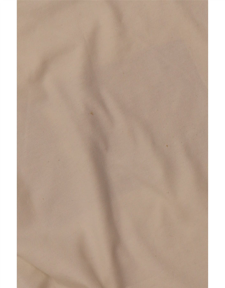 ADIDAS Herren Grafik T-Shirt Top Große weiße Baumwolle