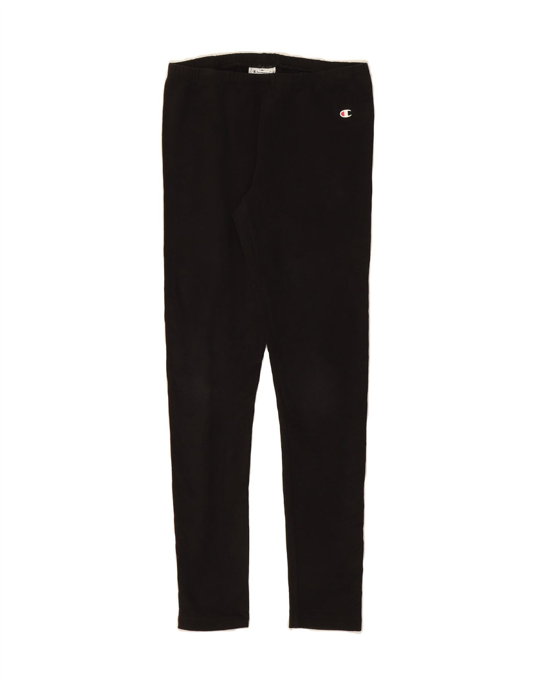 CHAMPION Girls Leggings 13-14 Years XL Black Vintage Champion and Second-Hand Champion from Messina Hembry 
