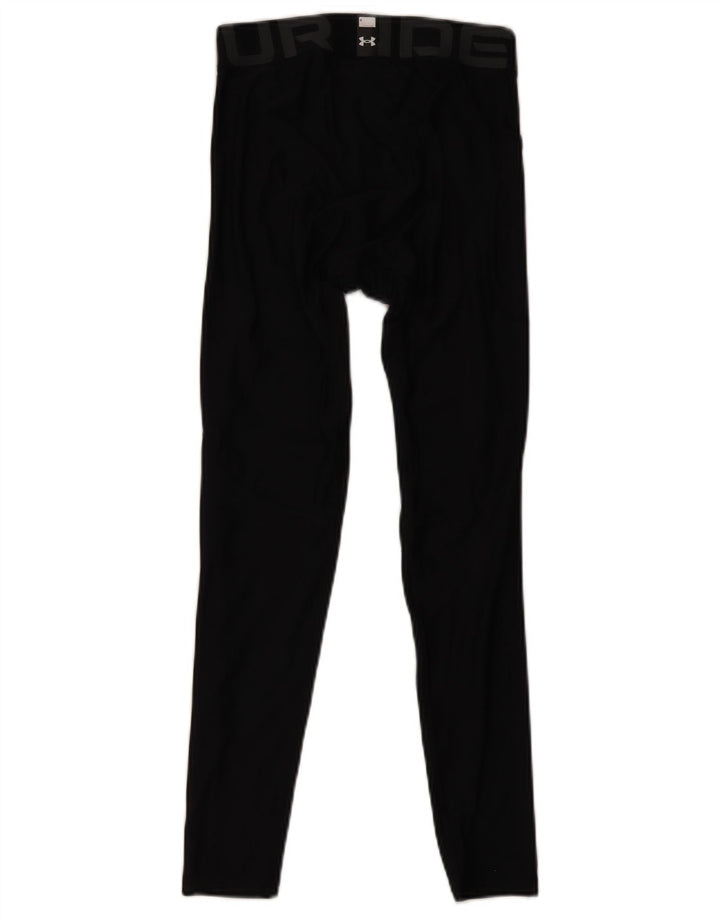 Under Armour Herren Heat Gear Graphic Leggings Mittelschwarzes Polyester