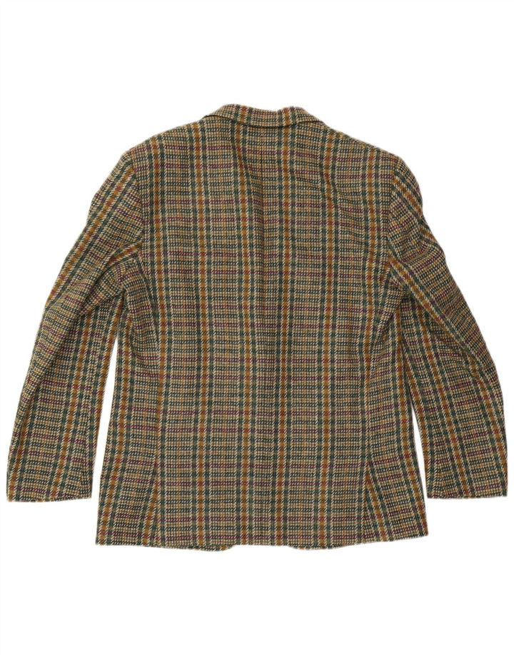 Tiglio Herren-Blazer mit 2 Knöpfen, IT 50, groß, grün kariert