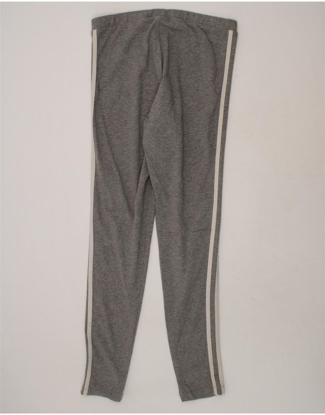 ADIDAS Girls Leggings 13-14 Years Grey Cotton Vintage Adidas and Second-Hand Adidas from Messina Hembry 
