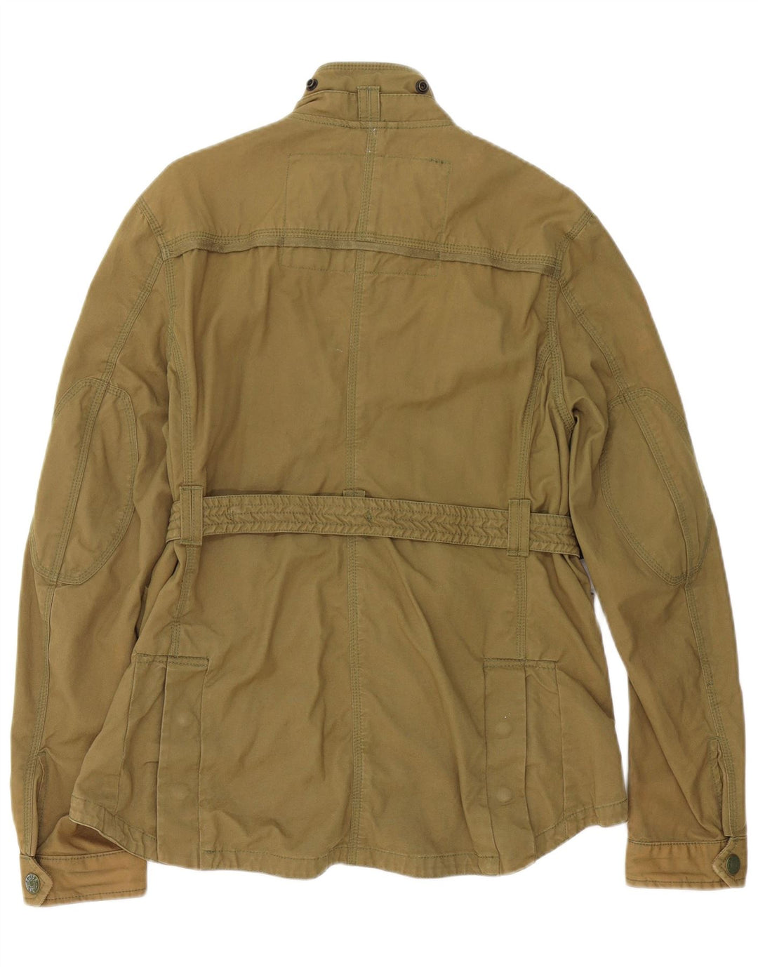 Superdry Damen Utility-Jacke UK 18 XL Khaki Baumwolle