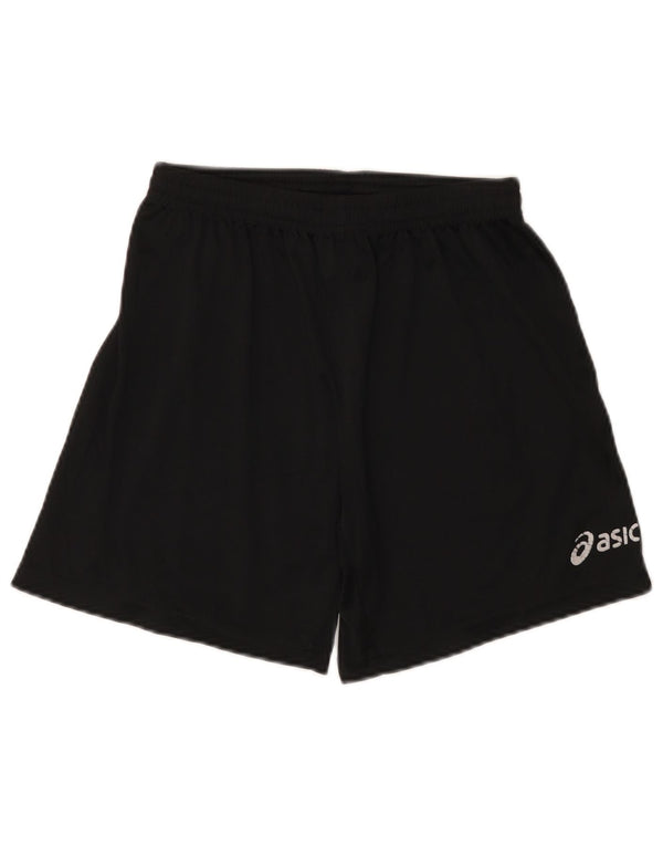 Asics Jungen Sportshorts 13–14 Jahre, schwarzes Polyester