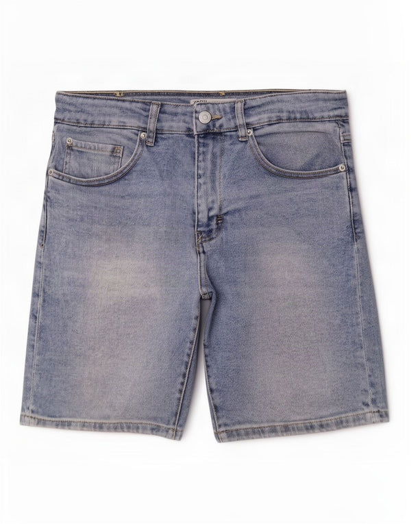 Zara Herren Jeansshorts EU 40 Medium W31 Blau