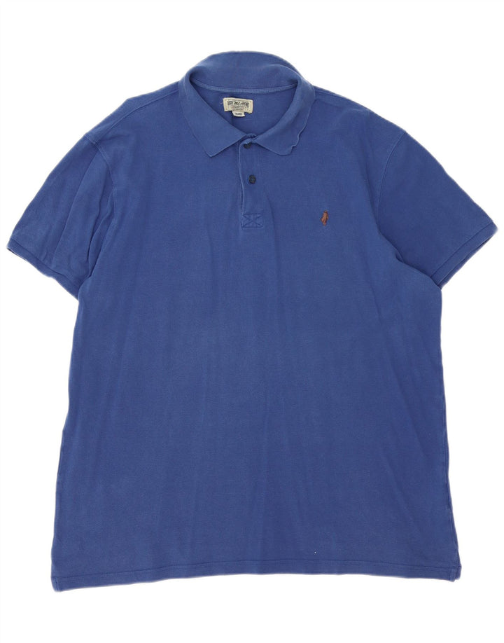 Marlboro Classics Herren Poloshirt 2XL Blau Baumwolle
