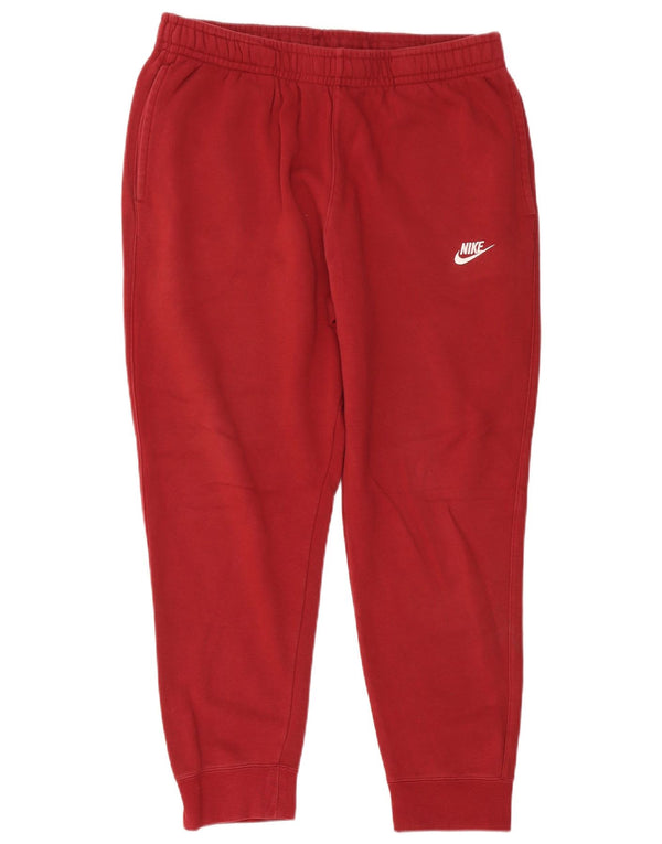 Nike Herren-Trainingshose, Jogginghose, XL, rote Baumwolle