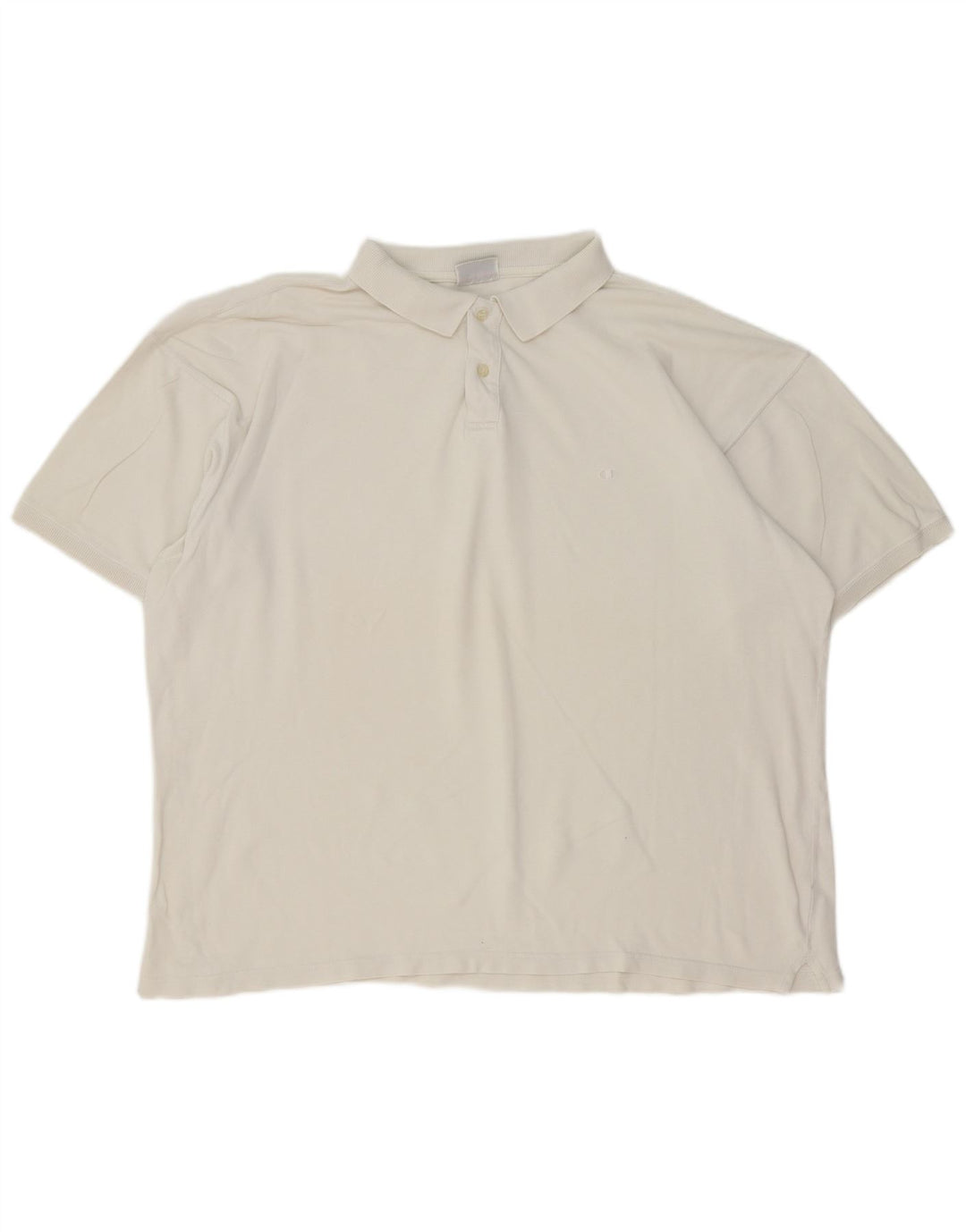Champion Herren Poloshirt 2XL Weiße Baumwolle