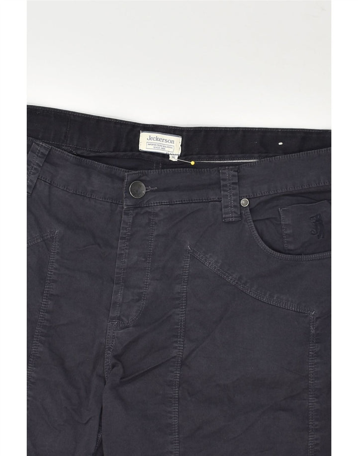 JECKERSON Womens Chino Shorts W40 XL Black Cotton | Vintage Jeckerson | Thrift | Second-Hand Jeckerson | Used Clothing | Messina Hembry 