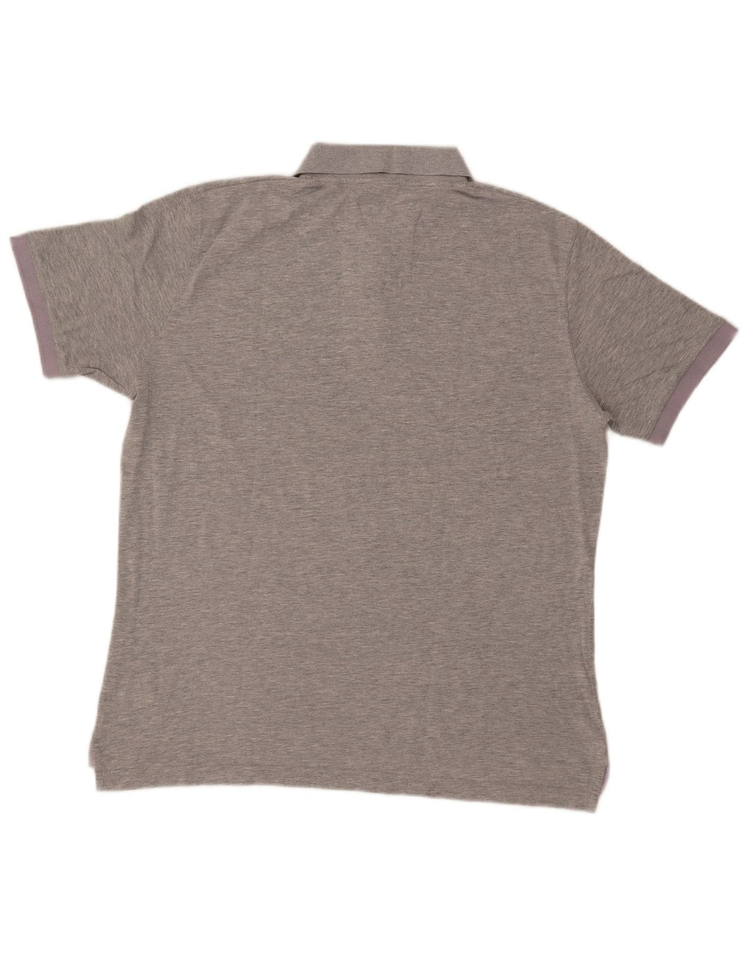 Carrera Herren-Poloshirt mit Grafik, XL, grau meliert, Baumwolle
