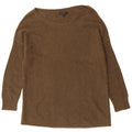J. Crew Damen-Pullover mit U-Boot-Ausschnitt, Größe S, Khaki, Wolle