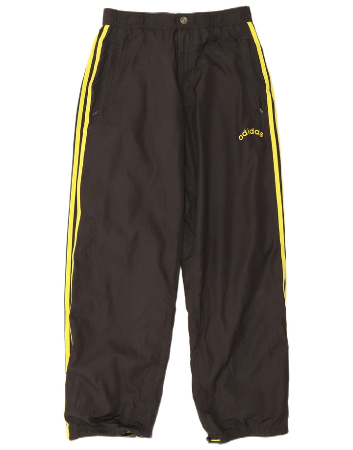 Adidas Damen Trainingshose Jogger UK 4 XS Grau Polyester