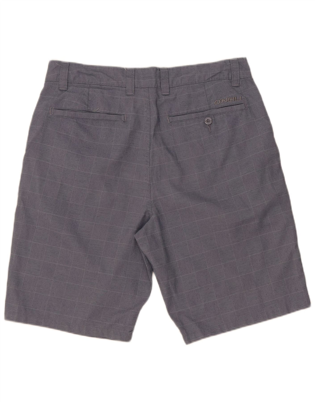 O'Neill Herren Chinoshorts W32 Mittelblau kariertes Polyester
