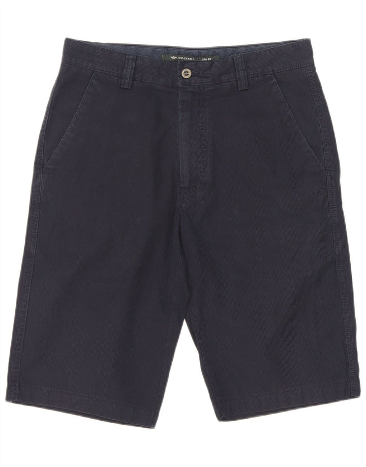 Dockers Herren Slim Fit Chinoshorts W30 Mittelmarineblau