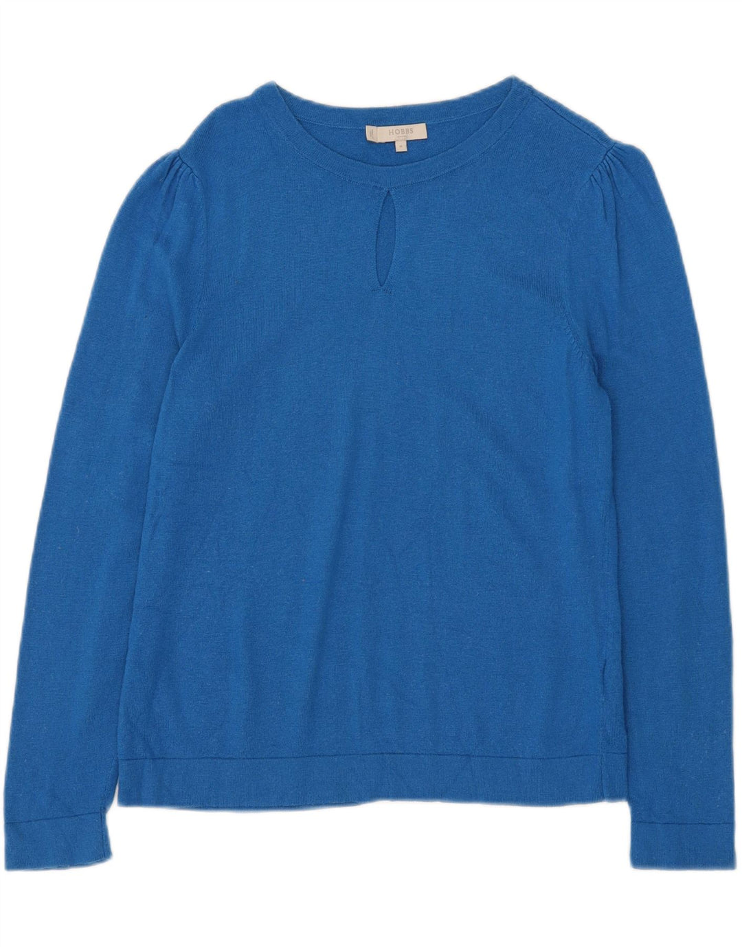 Hobbs Damen-Pullover mit U-Boot-Ausschnitt, UK 12, mittelblaue Viskose