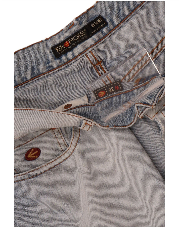Energie Herren Regent Bootcut Jeans W36 L30 Blau