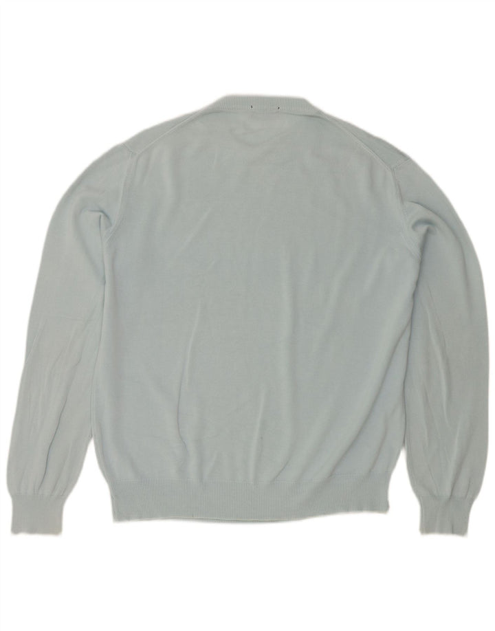 Brooksfield Herren Pullover mit Rundhalsausschnitt IT 48 Mittelblau