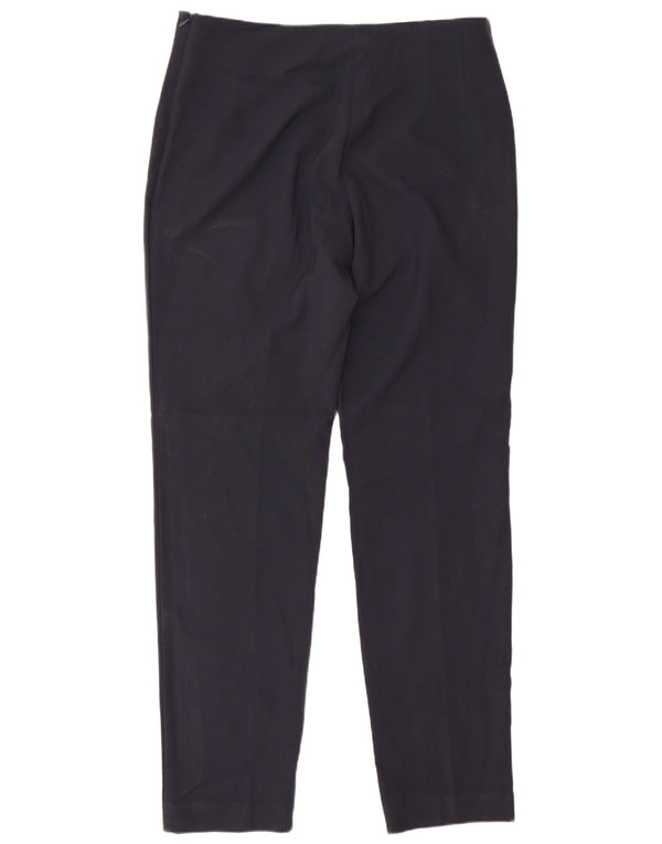 Marks & Spencer Damen Slim-Anzughose UK 12 M W30 L30 Marineblau