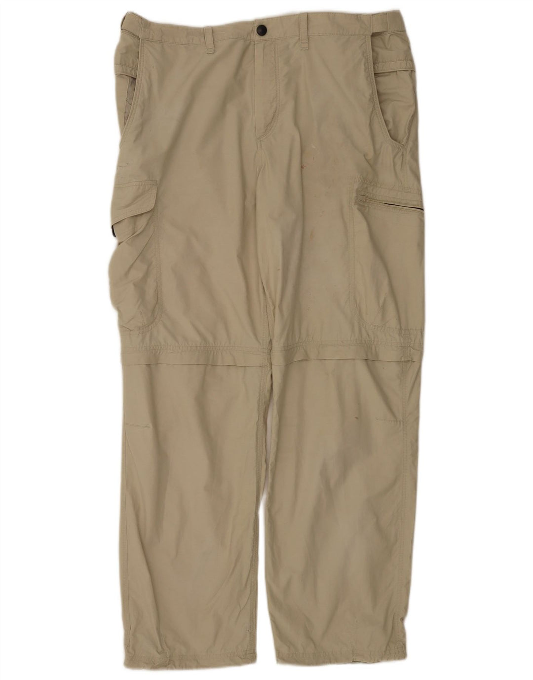 Gerade Herren-Cargohose von Marks & Spencer, W36, L31, Beige, Baumwolle