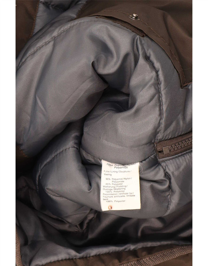 Gepolsterte Herren-Utility-Jacke von Nangaparbat, UK 42/44 XL, braun, Polyamid