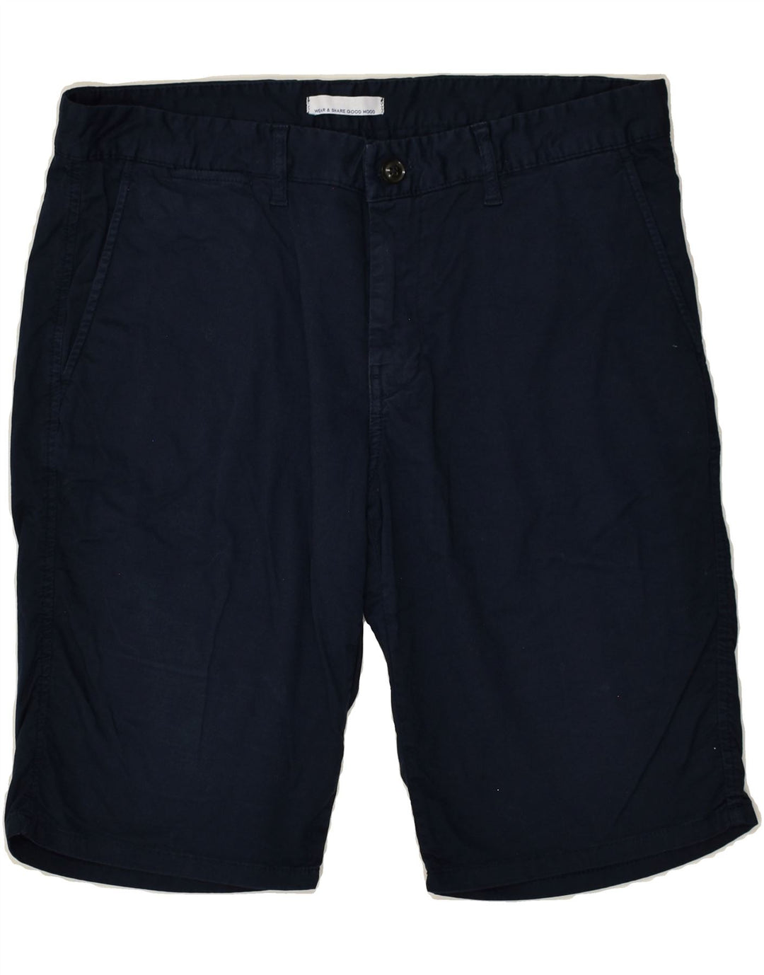 JULES Womens Chino Shorts EU 44 XL W36 Navy Blue | Vintage Jules | Thrift | Second-Hand Jules | Used Clothing | Messina Hembry 