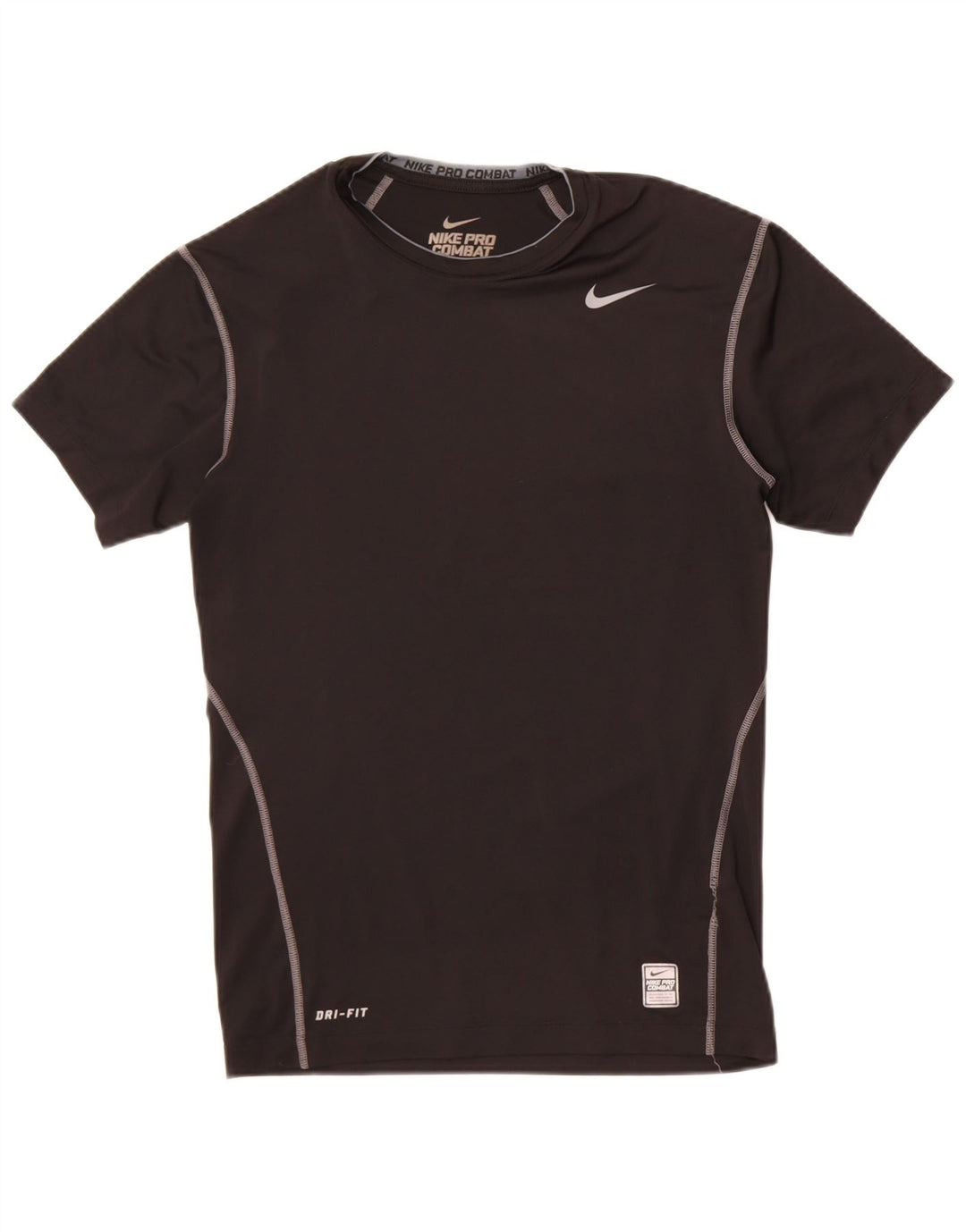 Nike Herren Dri Fit T-Shirt Top UK 45/47 XL Schwarz