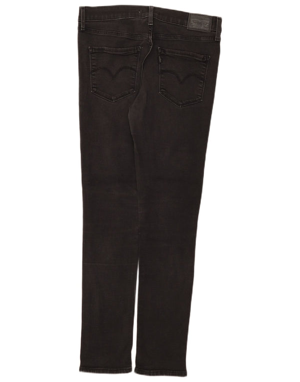 Levi's Damen 311 Shaping Skinny Jeans W29 L30 Schwarze Baumwolle
