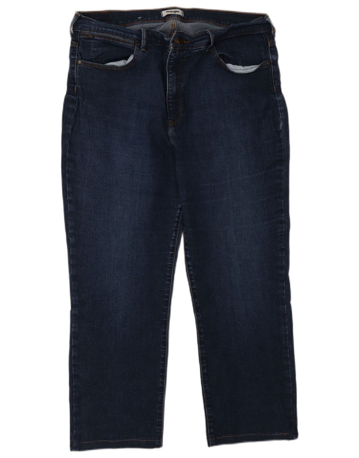 Wrangler Herren verkürzte Jeans W32 L25 Blau