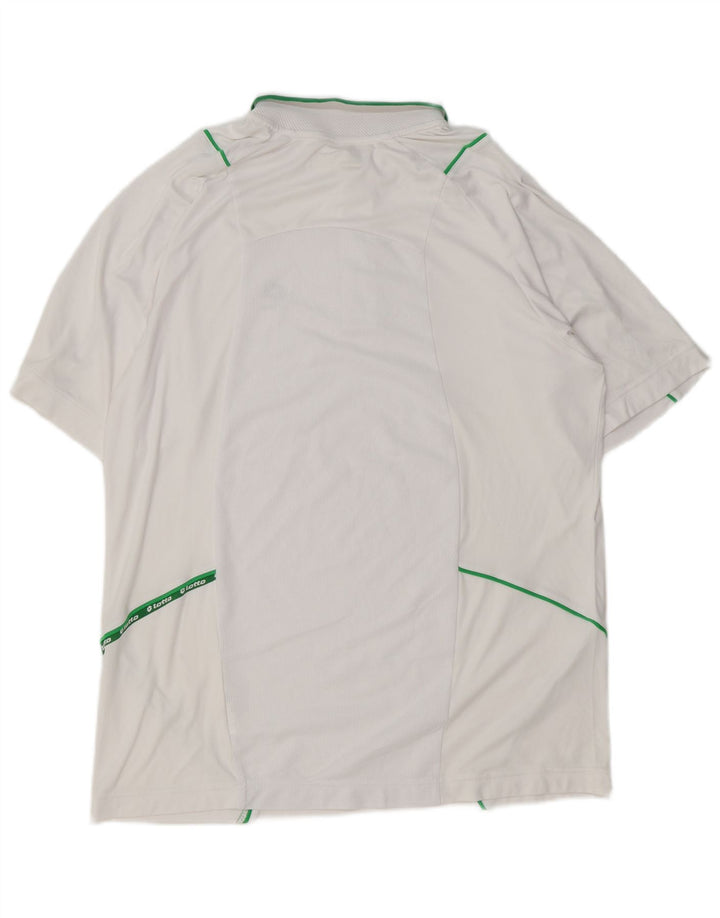 LOTTO Herren Poloshirt XL Weiß