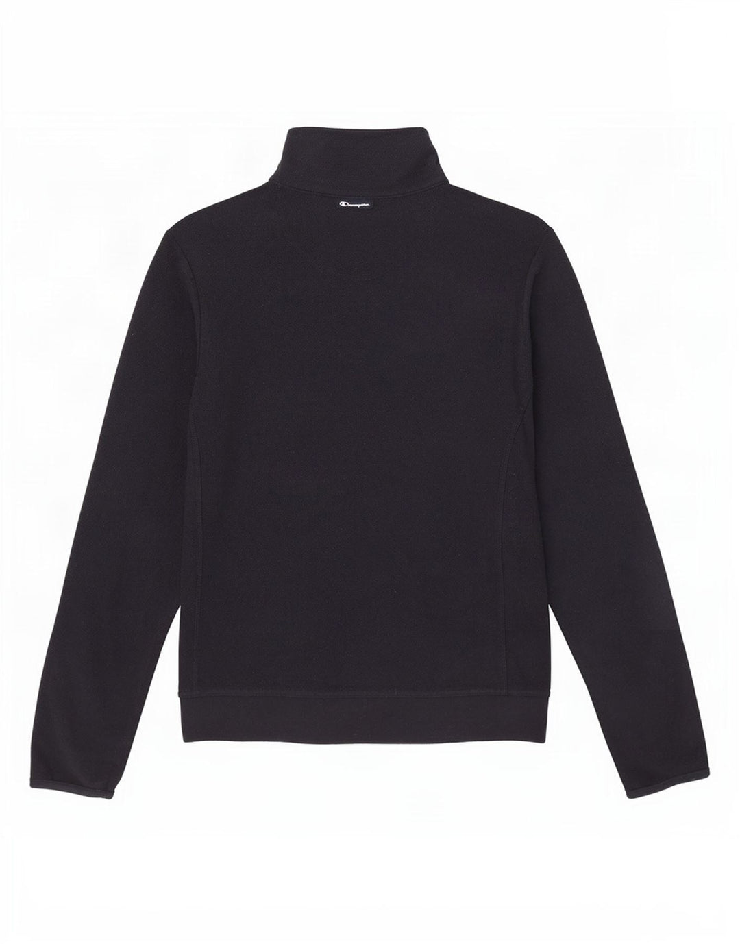 Champion Damen-Fleecepullover mit Reißverschluss am Hals, UK 16, Größe L, Marineblau, Polyester