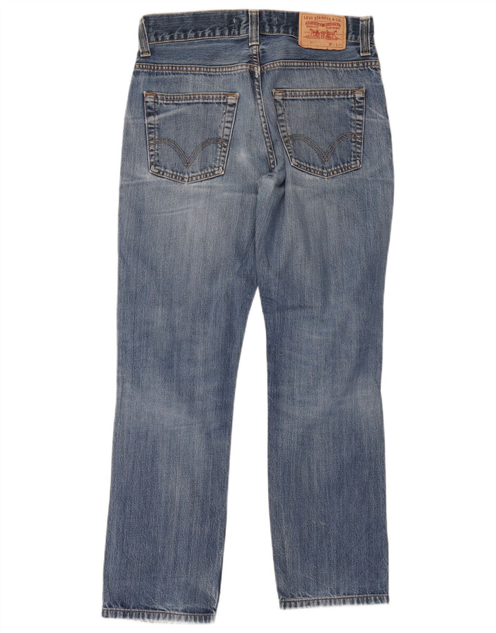 Levi's Herren 511 Slim Jeans W34 L34 Blaue Baumwolle