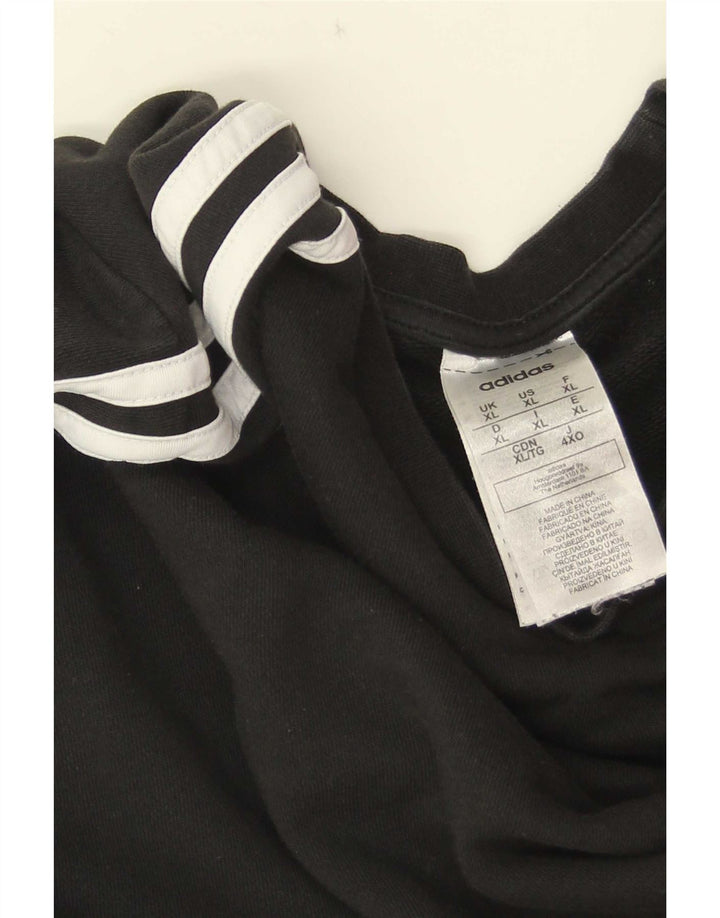 Adidas Herren Sweatshirt Pullover XL Schwarz Baumwolle