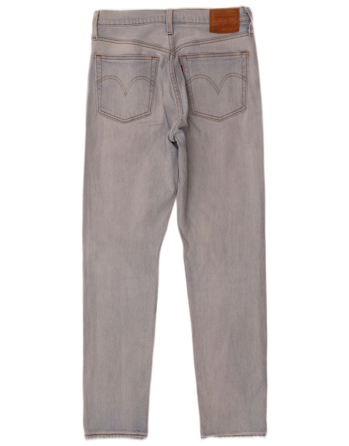 Levi's Damen 501 Straight Jeans W26 L28 Blaue Baumwolle