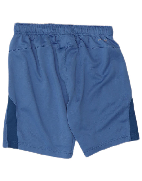 Russell Athletic Herren-Sportshorts aus mittelblauem Colourblock-Polyester