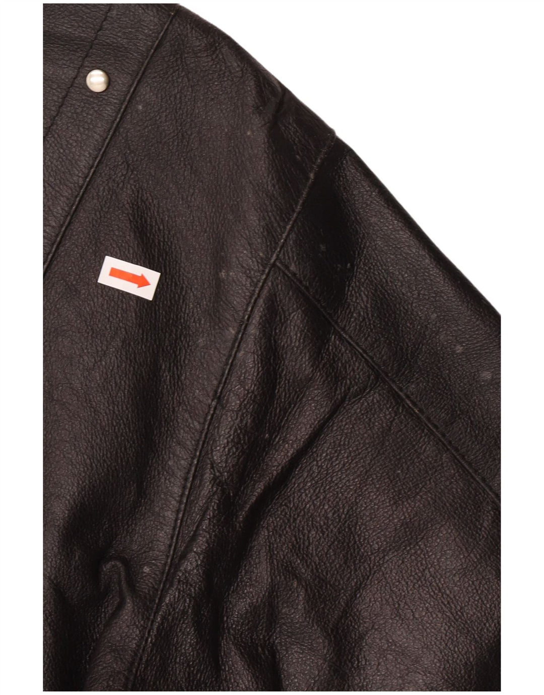 ESCO Herren Lederjacke IT 52 XL Schwarzes Leder