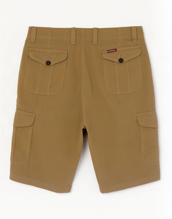 Carrera Herren Cargoshorts W33 Medium Khaki Baumwolle