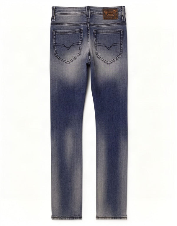 Diesel Womens Thanaz Slim Skinny Jeans W28 L32 Blue Cotton