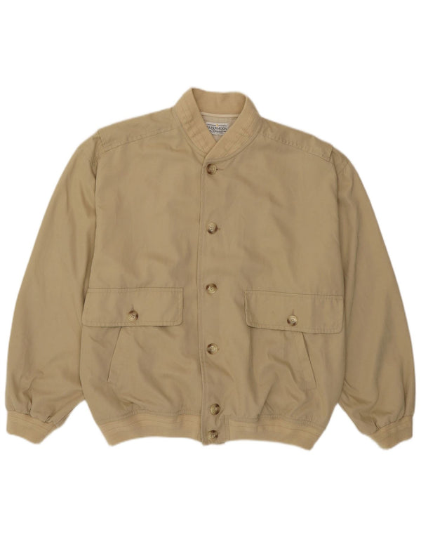 Papermoon Herren Bomberjacke UK 38 Medium Beige