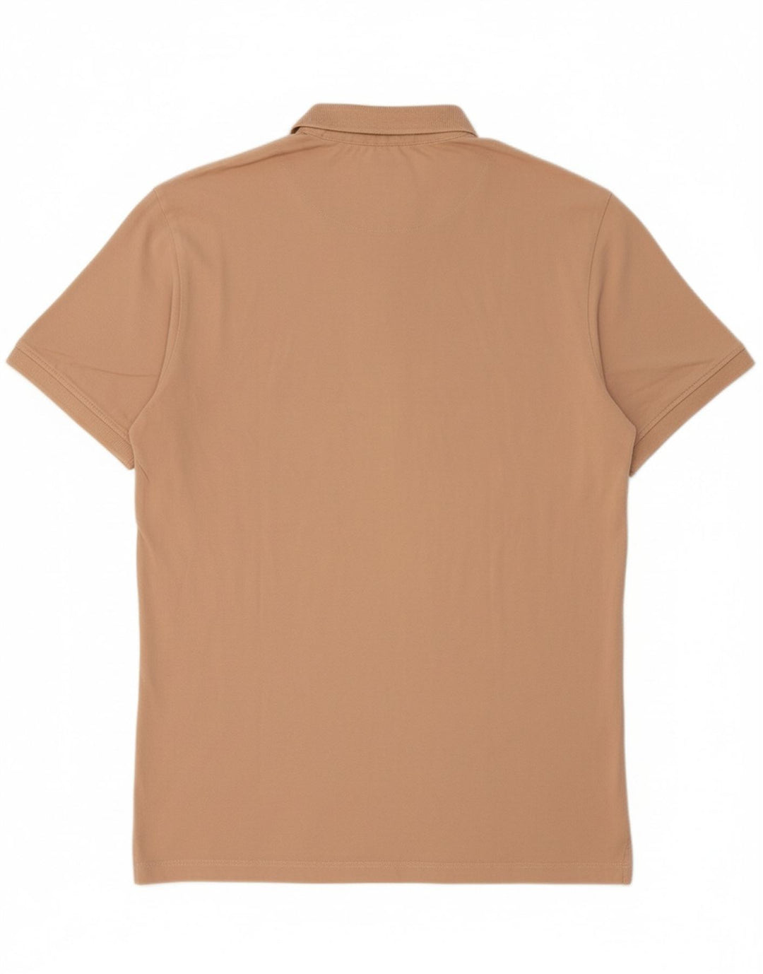 GAS Mens Polo Shirt Large Beige Cotton Vintage Gas and Second-Hand Gas from Messina Hembry 
